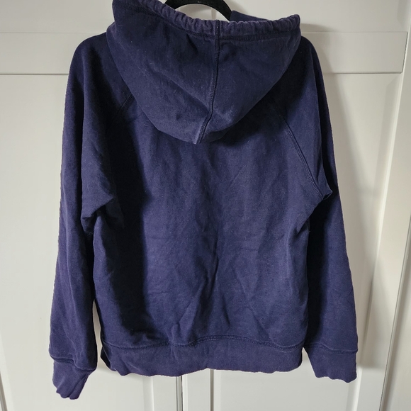 GAP men hoodie blue retro Size L - Picture 3 of 5